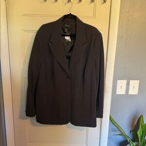 Lane Bryant Dark Gray Blazer